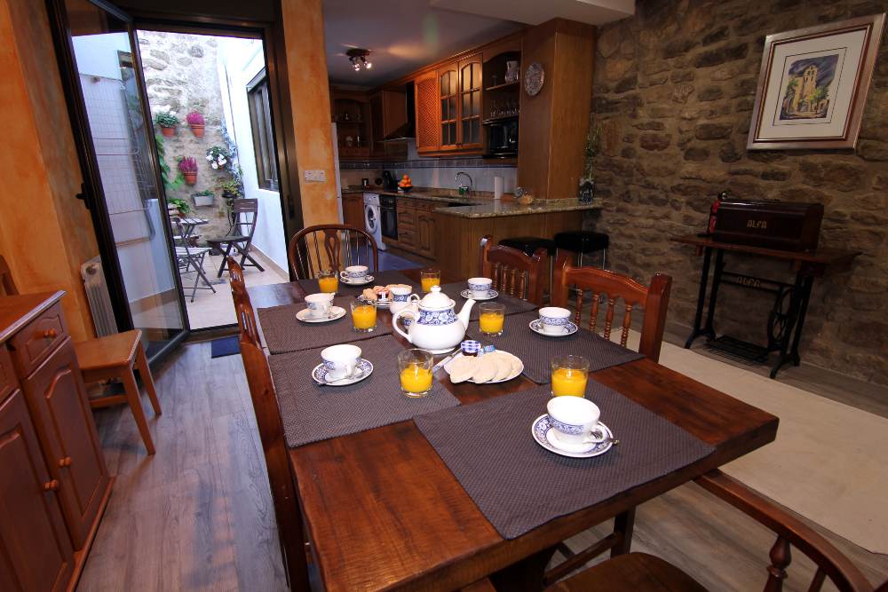 Comedor en Casa Páganos en Páganos. 