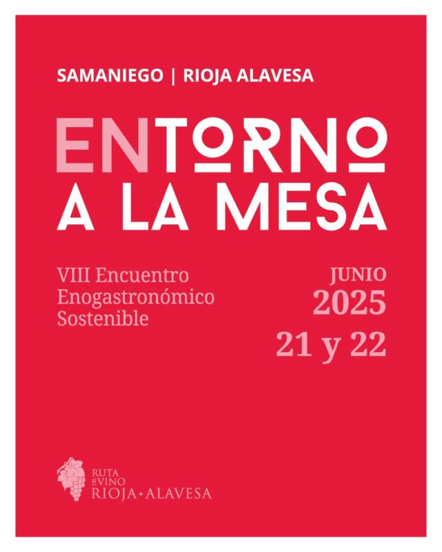 ¡Vuelve [En]Torno a la Mesa! #EntornoalaMesa2025: Un fin de semana en #Samaniego repleto de actividades para disfrutar de grandes vinos de #RiojaAlavesa, productos locales y muchas actividades y talleres. 

🎶 Música en directo · Catas · Showcookings · Food Trucks · Sunset & Dine 

🗓 Reserva el fin de semana: 21 y 22 de junio
📍 Samaniego · Rioja Alavesa

Consulta la programación 
👉entornoalamesa.com 
__

🎉 Bueltan da Mahaiaren InguruaN ekitaldia #EntornoalaMesa2025! Asteburu berezia Samaniegon: #Arabako Errioxako ardo onenak, tokiko produktuak eta jarduera eta tailer ugari.

🎶 Musika zuzenean· Dastaketak · Showcooking-ak · Food Truck-ak · Sunset & Dine

🗓 Gorde data: Ekainak 21 eta 22
📍 Samaniego · Arabako Errioxa

Ezagutu programazioa 
👉entornoalamesa.com